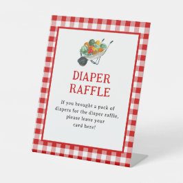 Ortseigene Bauern Marktpreisabbilderzeichen Sockelschild