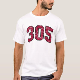 (Ortsnetzkennzahl-) T - Shirt 305