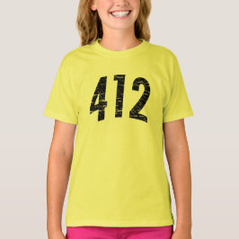 (Ortsnetzkennzahl-) T - Shirt 412