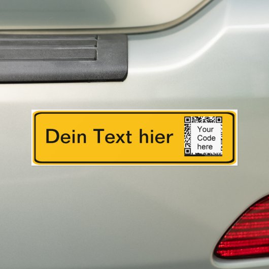 Ortsschild mal anders autoaufkleber (Auf Auto)