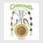 Orula Aufkleber (Blatt)