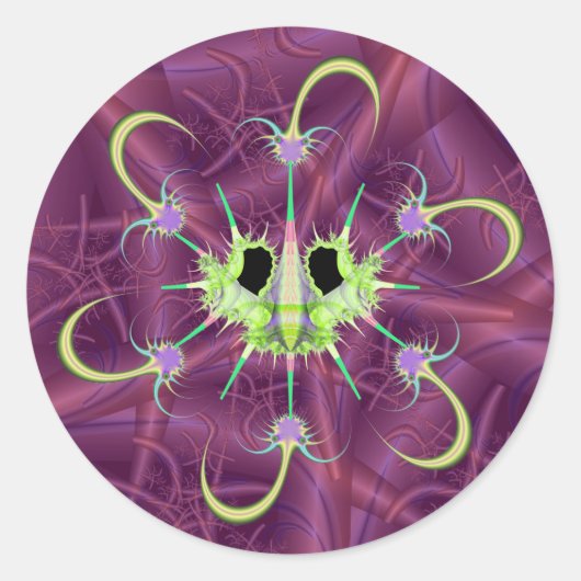 Orungo Bug & Anti-Virus-Aufkleber Runder Aufkleber (Vorderseite)