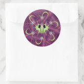 Orungo Bug & Anti-Virus-Aufkleber Runder Aufkleber (Tasche)