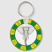 Orunmila - Ifá Schlüsselanhänger (Vorderseite)