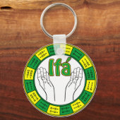 Orunmila - Ifá Schlüsselanhänger (Vorderseite)