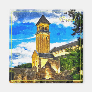 Orval-Abtei in Belgien Magnet