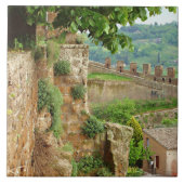 Orvieto Battlement Fliese (Vorderseite)