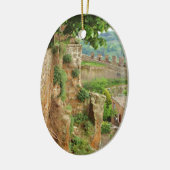 Orvieto Battlement Keramikornament (Links)