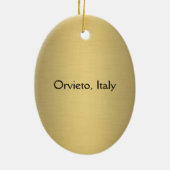 Orvieto Battlement Keramikornament (Hinten)