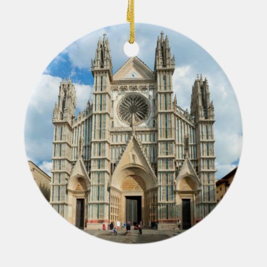 Orvieto, Italien Keramik Ornament (Hinten)