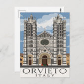 Orvieto, Italien Postkarte (Vorne/Hinten)