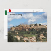 Orvieto, Italien Postkarte (Vorne/Hinten)