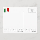 Orvieto, Italien Postkarte (Rückseite)