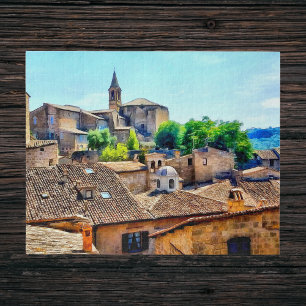 Orvieto Italy Hillside Puzzle