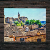 Orvieto Italy Hillside Puzzle