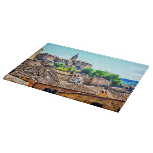 Orvieto Italy Hillside Schneidebrett (Ecke)