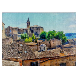 Orvieto Italy Hillside Schneidebrett