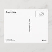 Orvieto Postcard Postkarte (Rückseite)