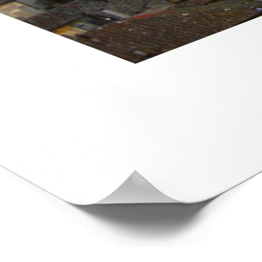 Orvieto Rainbow Poster (Ecke)