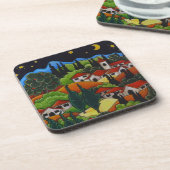 Orvieto Untersetzer Set 6 (Linke Seite)