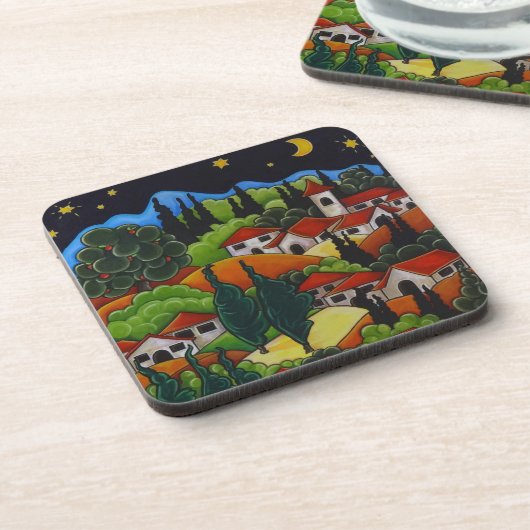 Orvieto Untersetzer Set 6 (Linke Seite)