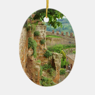 Orvieto Zinne Keramikornament