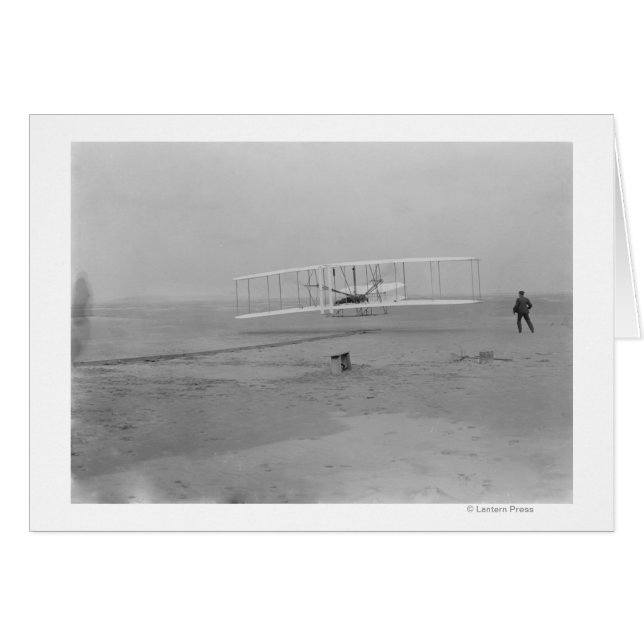 Orville Wright auf First Flight auf 30 Metern (Vorderseite (Horizontal))