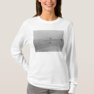 Orville Wright auf First Flight auf 30 Metern T-Shirt