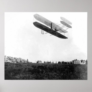 Orville Wright, das bei Fort Myer, Sept. 9, 1908 Poster