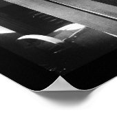 Orville Wright im Wright Bicycle Shop 1897 Poster (Ecke)