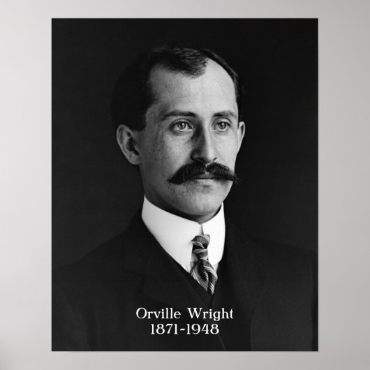Orville Wright Poster 40x50cm (Vorne)