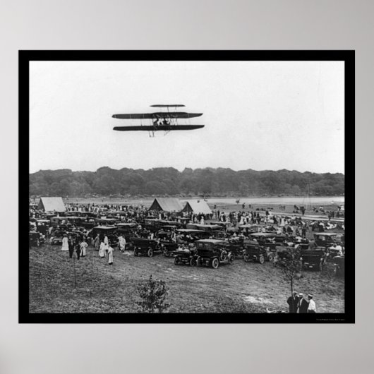 Orville Wright Record Flight 1909 Poster (Vorne)