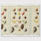 Orvis Fly Fishing Pattern Geschenkpapier (Flach)
