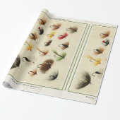 Orvis Fly Fishing Pattern Geschenkpapier (Ungerollt)