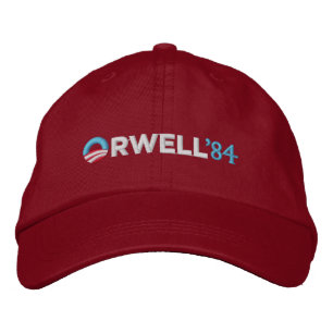 Orwell 1984 Hat Bestickte Kappe