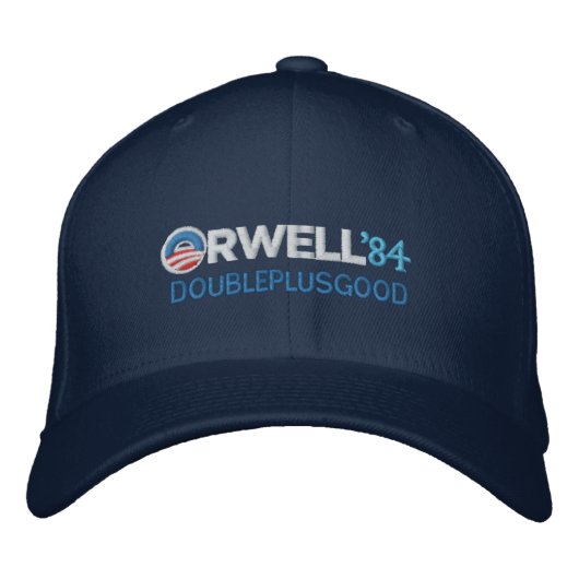 Orwell 1984 Hat Bestickte Kappe (Vorderseite)