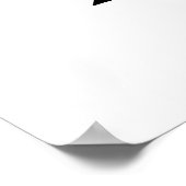 Orwell 1984 Zitat über die Kontrolle der Vergangen Poster (Ecke)