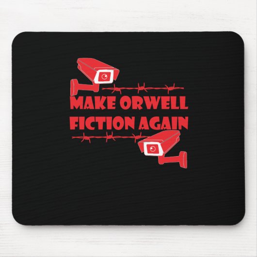Orwell Ficion wieder herstellen Mousepad (Vorne)