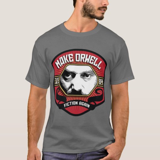Orwell Fiktion wieder T - Shirt (Vorderseite)