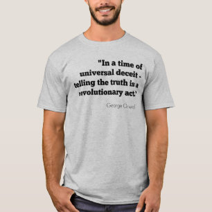 Orwell - Große Bruder und Revolution T-Shirt