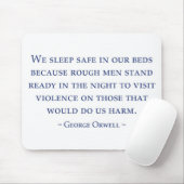 Orwell Mausunterlage Mousepad (Mit Mouse)