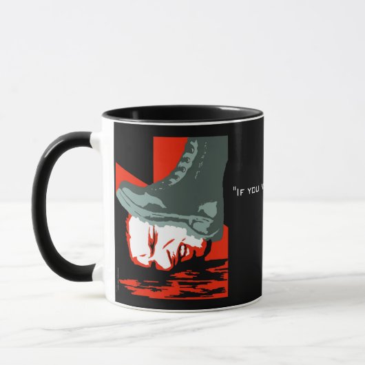 Orwell Stiefel-Tasse Tasse (Links)