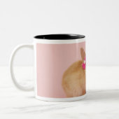 Oryctolagus Cuniculus 2 Zweifarbige Tasse (Links)