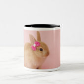 Oryctolagus Cuniculus 2 Zweifarbige Tasse (Mittel)