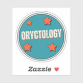 Oryktologie Aufkleber (Blatt)