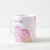 Oryn Mandala 11 oz. Personalized Mug Kaffeetasse (Vorderseite Links)