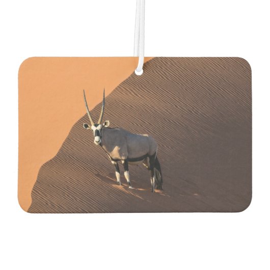 Oryx am Rand, Namibia Autolufterfrischer (Rückseite)