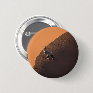 Oryx am Rand, Namibia Button