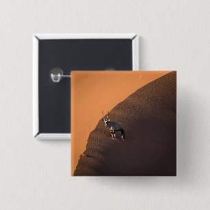Oryx am Rand, Namibia Button