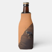 Oryx am Rand, Namibia Flaschenkühler (Flaschenvorderseite)